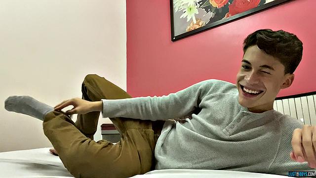 Twink Boy Tastes His Cum - Danny Bianchi