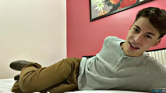 Twink Boy Tastes His Cum - Danny Bianchi