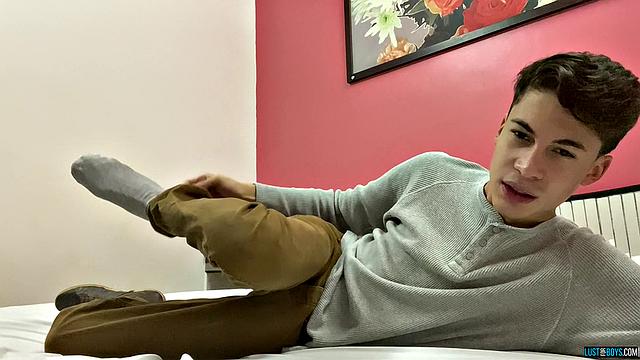 Twink Boy Tastes His Cum - Danny Bianchi