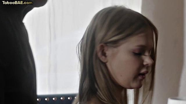 21yo petite babe doggystyled by stepdad