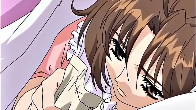 Sushi covered busty teen screams as she is dominated