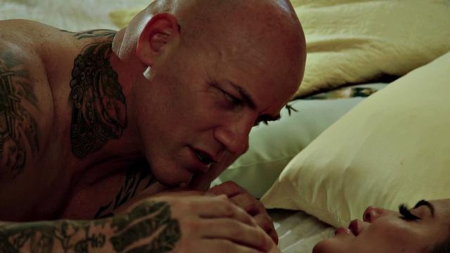 Big-titted MILF deepthroated and doggystyled by lover