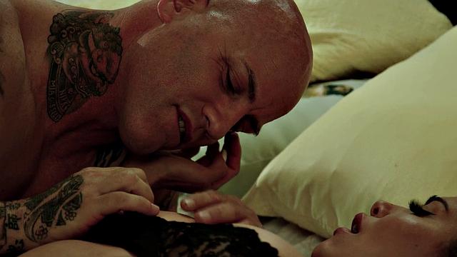 Big-titted MILF deepthroated and doggystyled by lover