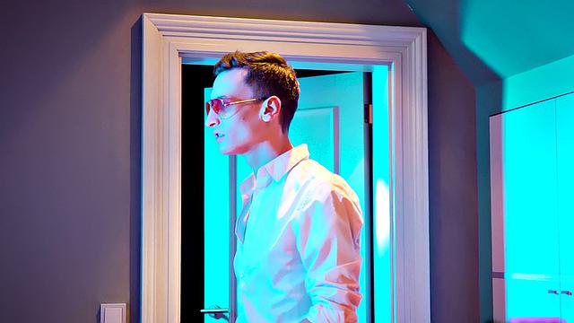 Czech babe with tattoos and ball licking skills gets fucked in the ass and handjobs