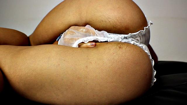 See-thru Panties Masturbation Session