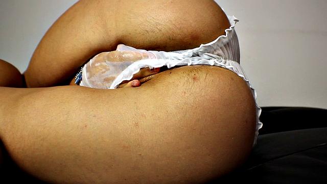 See-thru Panties Masturbation Session