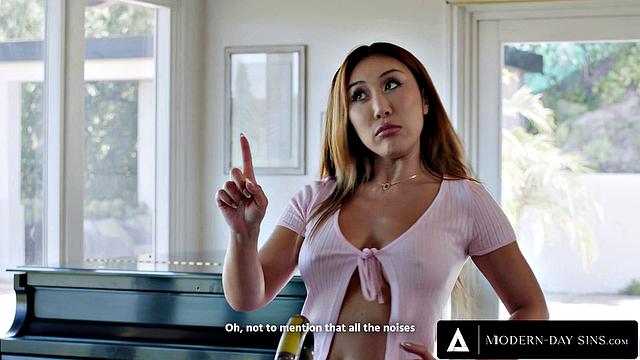 MODERN-DAY SINS - Sexy Nicole Doshi Gets Fucked Hard By Angry Roommate