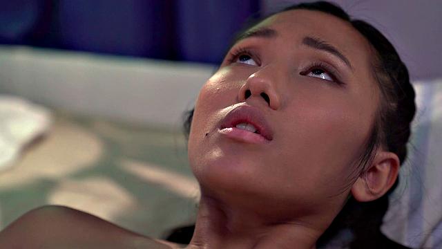 Watch as this hot Asian chick takes her virginity in reverse cowgirl and doggystyle action