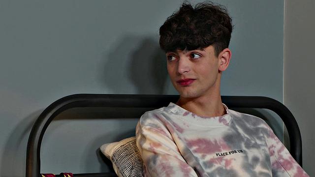 NextDoorTwink - College Twink joins in hot roommate's fuckfest