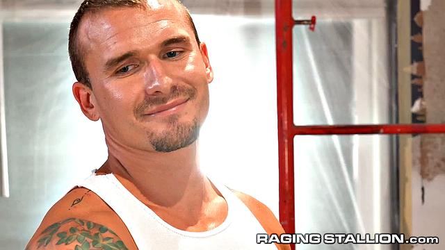 Construction Cock HARD At Work Compilation - RagingStallion