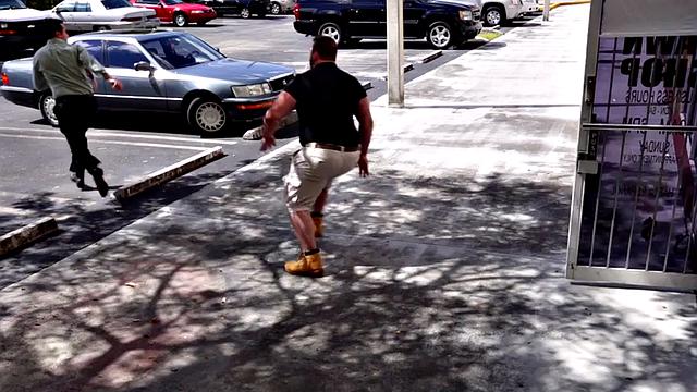 Real straight guy ass-bummed by pawn shop owner