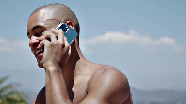 Black stud deepthroating at pool before barebacking