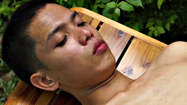 Arjo is a slim little gay Asian boy. But there's something that is disproportionate about him. His huge cock. Honestly, I have yet to see a bigger dick on any other Asian twink I've filmed over the years.