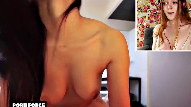 Submissive teens mouthfucked and creampied by dominant BF