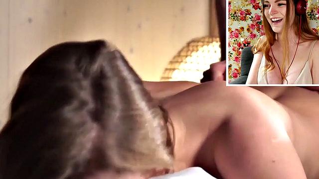 Submissive teens mouthfucked and creampied by dominant BF