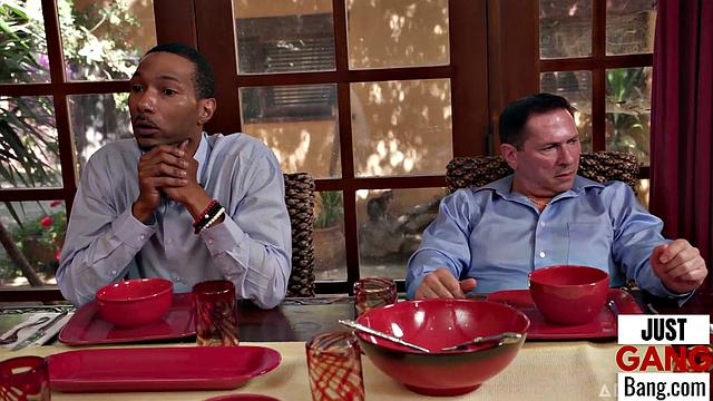 Anal loving slut fucked hard by lovers