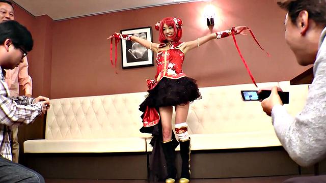 Alpha Fan Fucks Star Satomi