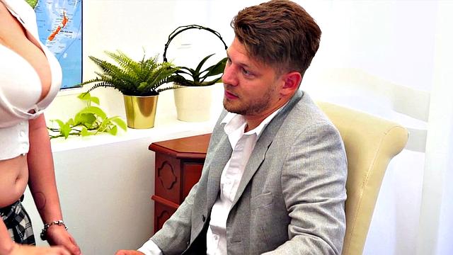 Busty Coed Alice Wayne Needs Instructions