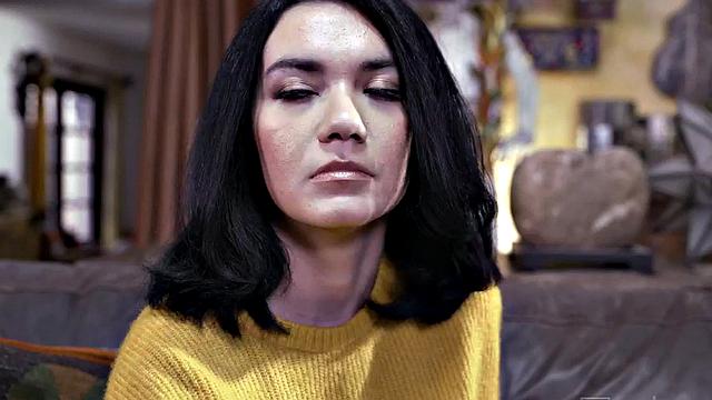 Brunette tattooed slut licks and kisses pierced lesbian's ass before devouring her wet pussy