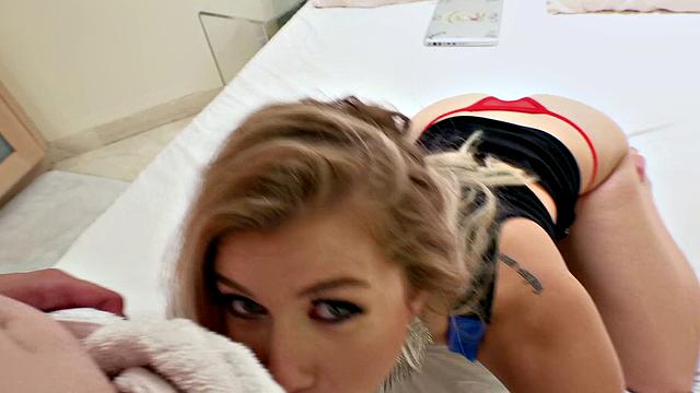 Arya Fae Enjoys Spanking