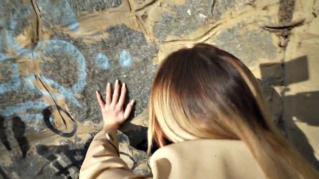 Public Euro bae in stockings doggystyle outdoors POV