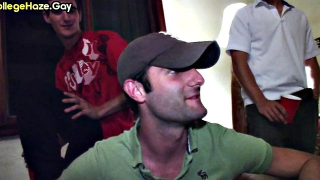 Real guy fucked in college fraternity party