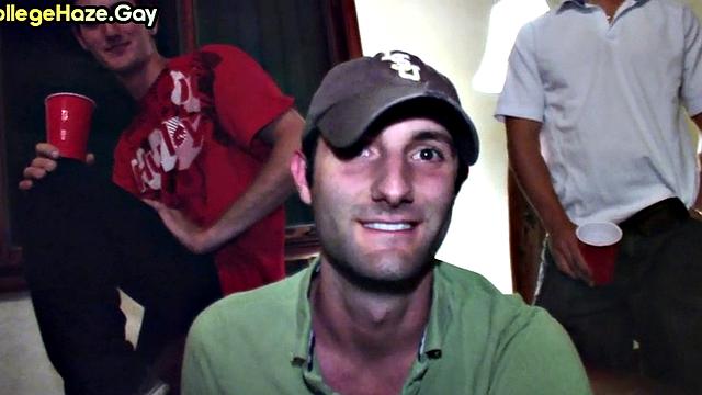 Real guy fucked in college fraternity party