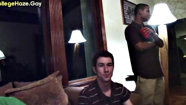 Real guy fucked in college fraternity party