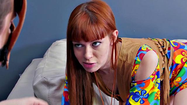 Deep throating teen is ass fucked