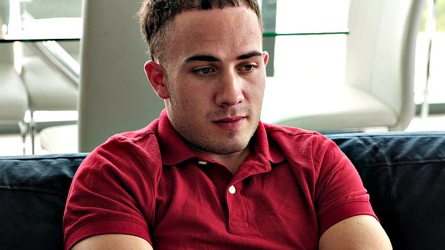 Big-titted mom Danni Jones twerks on her son's best friend's dick