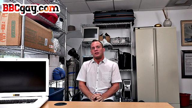 Submissive office handling boss BBC