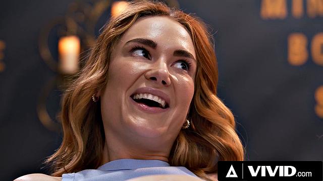 VIVID - Pregnant Massage Into Wild Threesome Fantasy