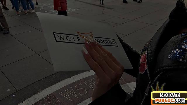 Blonde cougar gets doggystyled