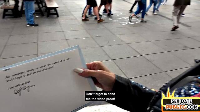 Blonde cougar gets doggystyled