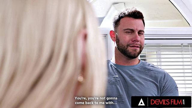 DEVILS FILM - Hot Chick Kay Lovely Wants Her Pussy Fucked By A Big Cock