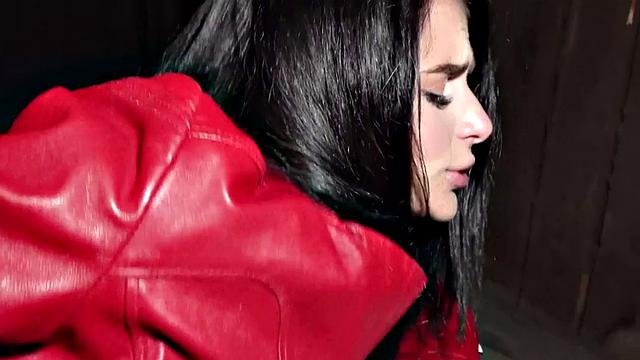 Pickedup euro publicly fucked before sucking cock in duo