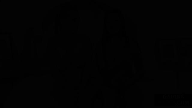 Cute babe fucked by her lesbo GF