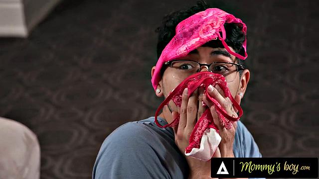 MOMMY'S BOY - Big Titty MILFs GANGBANG Lucky Teen, Make Him Cum On Their Dirty Panties