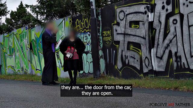 Cute French babe loves big dick