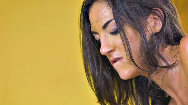 Stockings secretary riding boss after stroking his cock