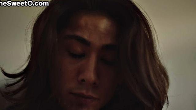 Big-titted babe doggystyled by her BF after cock riding