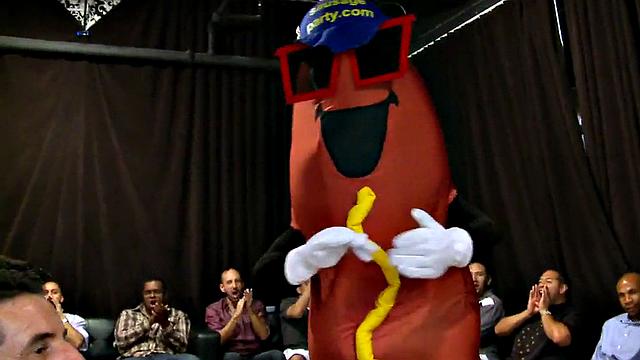 Real party amateurs public fellatio