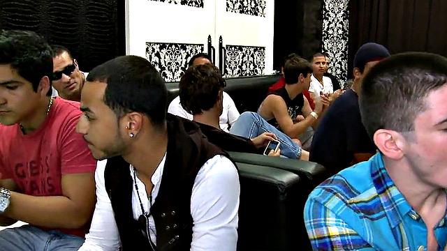 Real party amateurs public fellatio