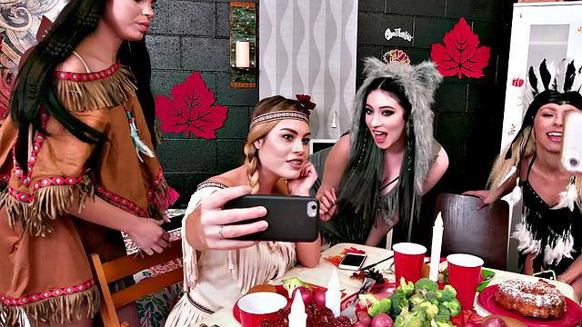 Dorm Room Thanksgiving