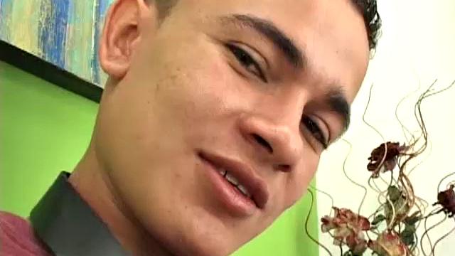 Saul is a very cute little Latin twink with a skinny and smooth body. The only thing that is really hairy on this boy is that super fine looking bubble butt of his.