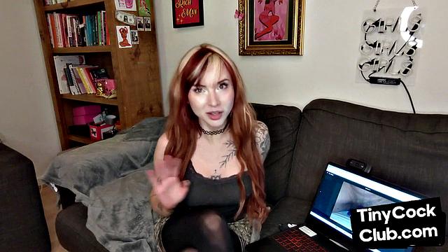 SPH college domina seduces and jerks in classroom