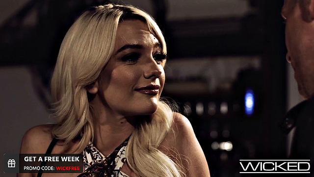 Wicked - Hot Blonde Babe Kenna James Sucks & Rides a Big Dick