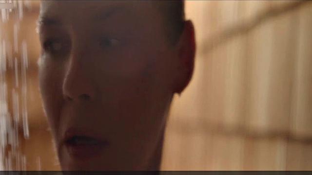 Connie Nielsen naked in the shower