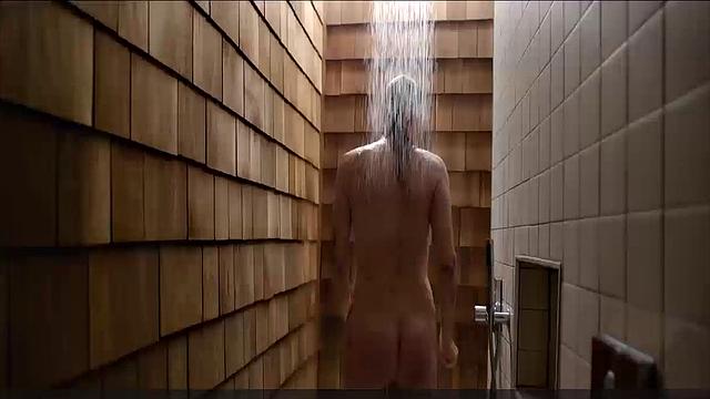 Connie Nielsen naked in the shower