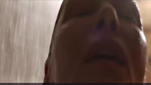 Connie Nielsen naked in the shower